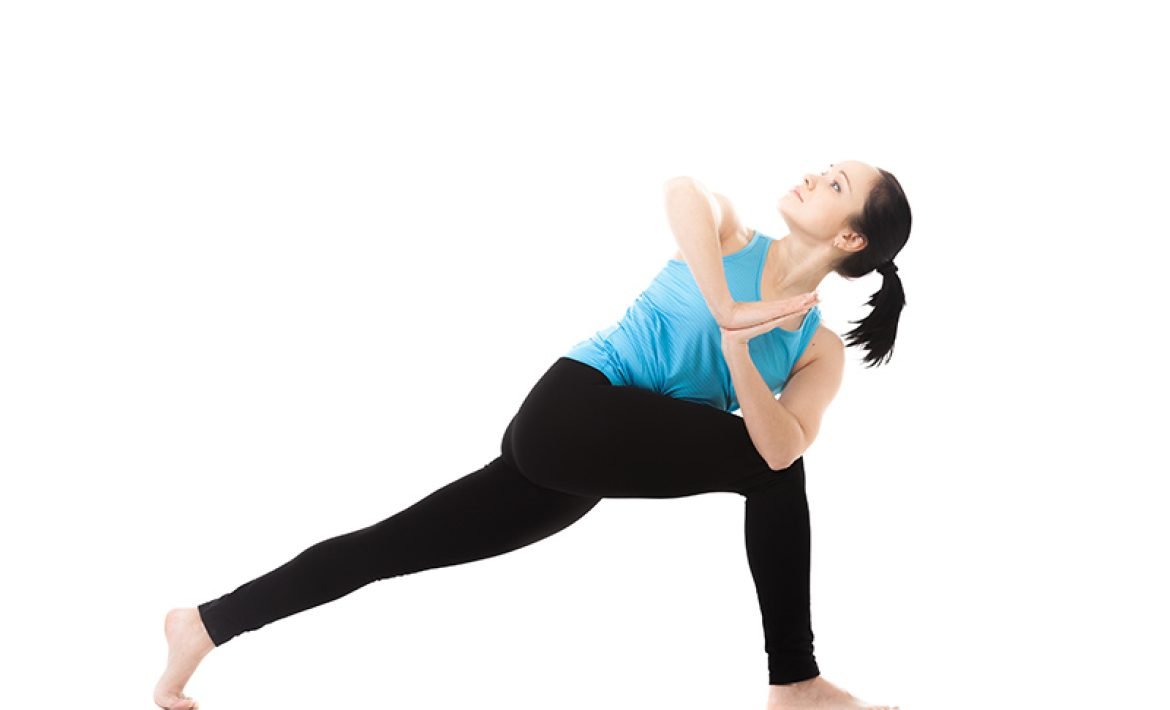 Utthita Parsvakonasana yoga pose step by step